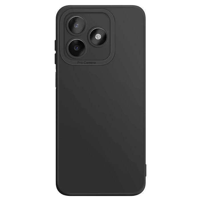 Avizar Coque pour Honor X5c Plus en Silicone Souple avec Renfort Bloc Caméra Noir