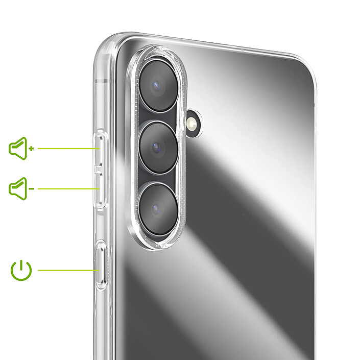 Avis Mayaxess Coque pour Galaxy S25 FE avec Protection d'Écran en Verre Trempé Transparent