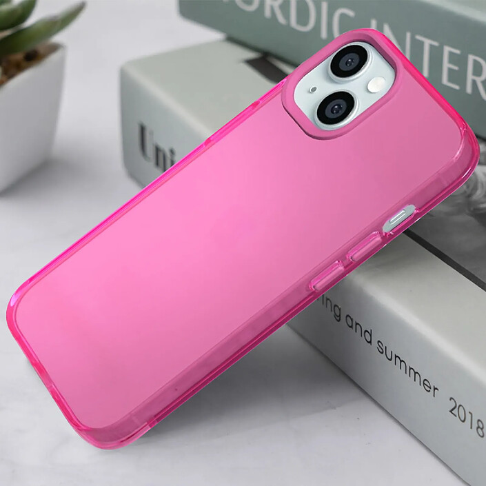 Acheter Rhinoshield Coque pour iPhone 14 Plus Série JellyTint Antichoc Ultra Résistant Rose
