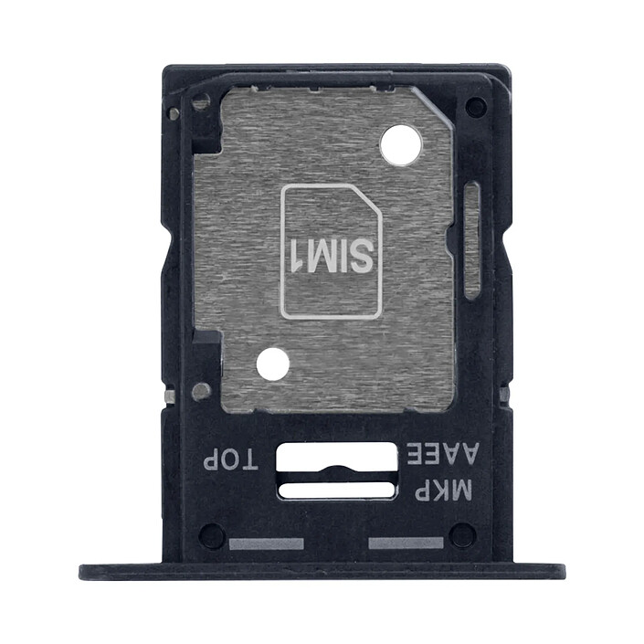 Acheter Clappio Tiroir de Remplacement Dual Nano SIM ou microSD pour Galaxy A15 4G Noir