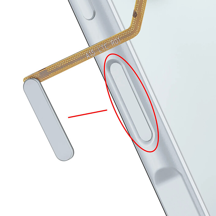 Acheter Clappio Lecteur d'Empreinte de Remplacement pour Galaxy A15 4G avec Nappe de Connexion