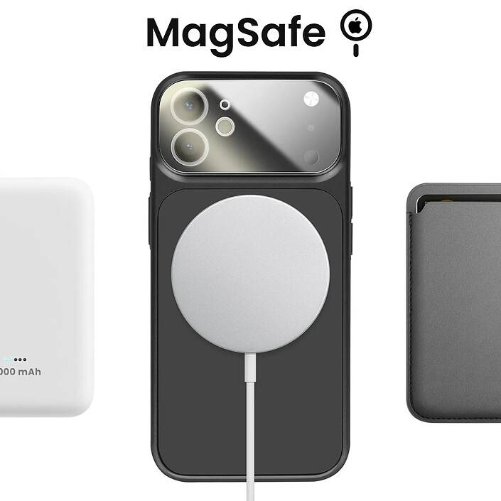 Acheter Avizar Coque pour iPhone 11 Compatible MagSafe Finition AG Glass Mate Noir