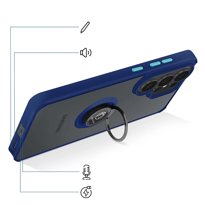 Acheter Avizar Coque pour Galaxy S26 Ultra avec Support Anneau et Fixation Magnétique