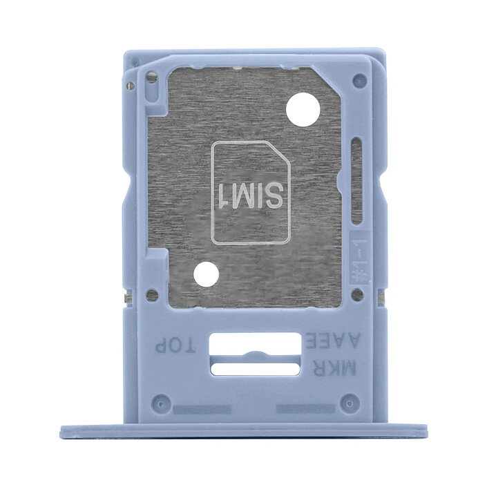Acheter Clappio Tiroir de Remplacement Dual Nano SIM ou microSD pour Galaxy A15 4G Bleu