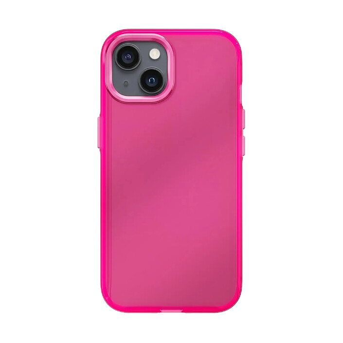 Rhinoshield Coque pour iPhone 14 Plus Série JellyTint Antichoc Ultra Résistant Rose