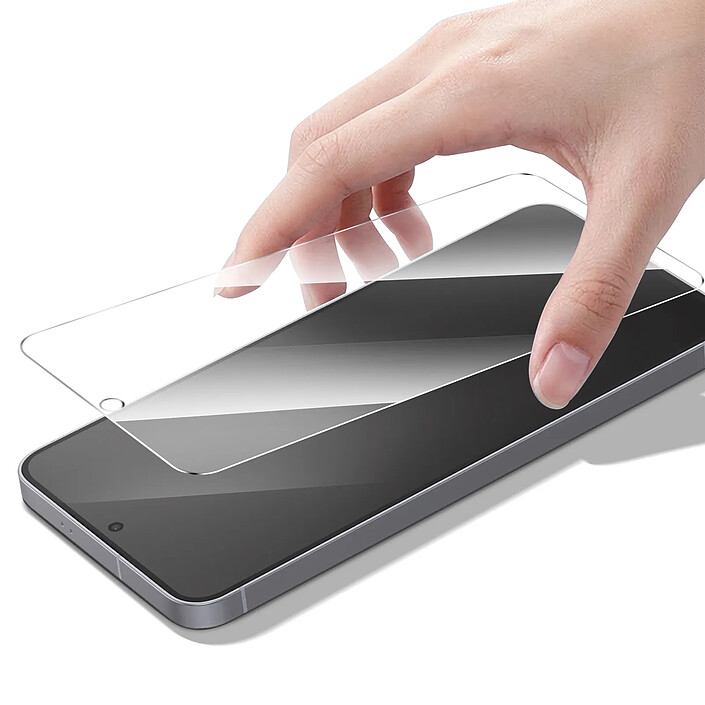 Mayaxess Protection d'Écran pour Galaxy S25 FE en Verre Trempé 9H Oléophobe Transparent pas cher