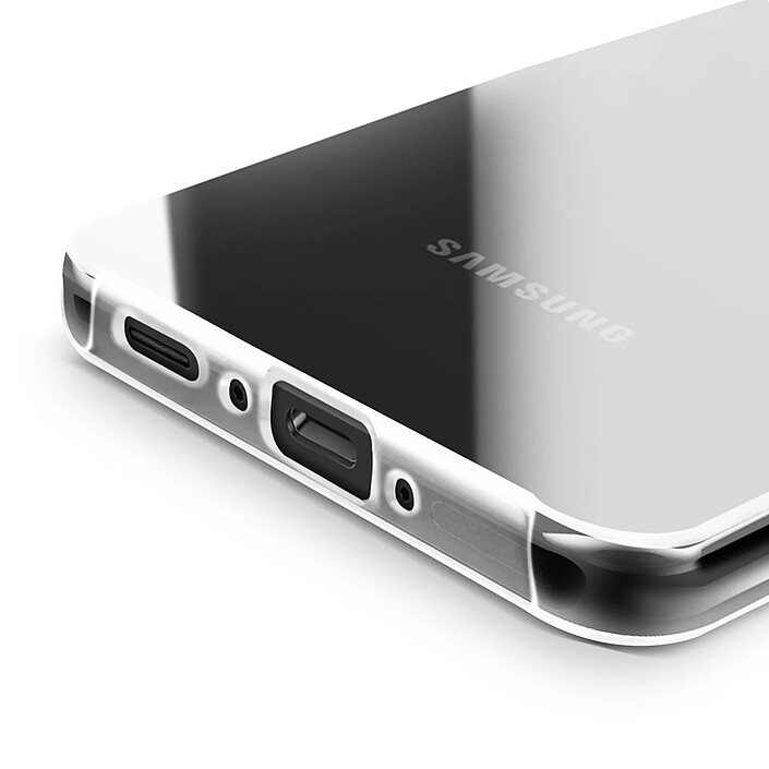 Avizar Coque Intégrale pour Galaxy A37 Protection 360° en Silicone Transparent pas cher