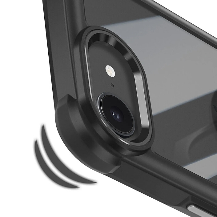 Avis Avizar Coque pour iPhone 17e avec Coins Renforcés et Bague Magnétique Noir