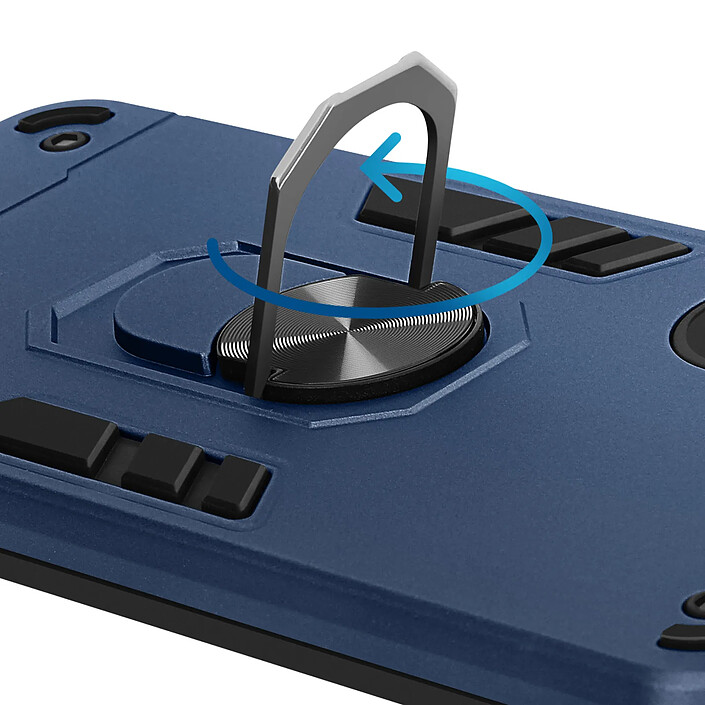 Avis Avizar Coque pour Galaxy A37 avec Anneau Rotatif et Fonction Support Bleu
