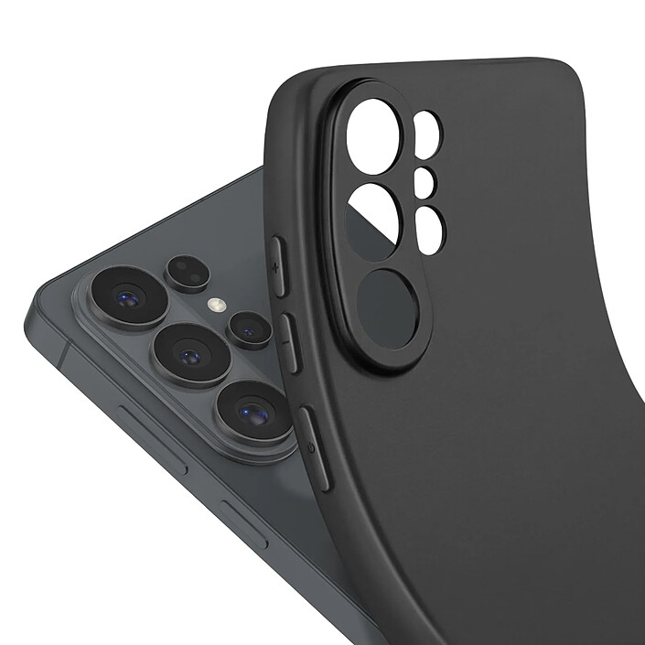 Avizar Coque pour Galaxy S26 Ultra en Silicone Souple Robuste Noir pas cher