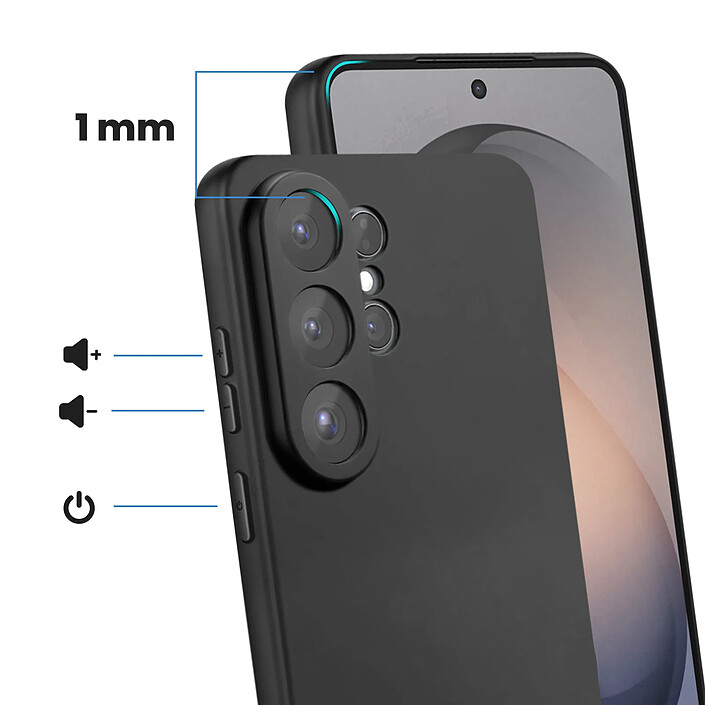 Avis Avizar Coque pour Galaxy S26 Ultra en Silicone Souple Robuste Noir