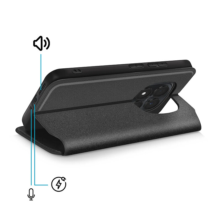 Acheter Avizar Étui Folio pour Redmi Note 15 Pro 5G avec Porte-cartes et Fonction Support Noir