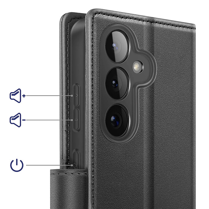 Acheter Mayaxess Étui Portefeuille 2 en 1 pour Galaxy S26 Plus avec Coque Détachable Noir