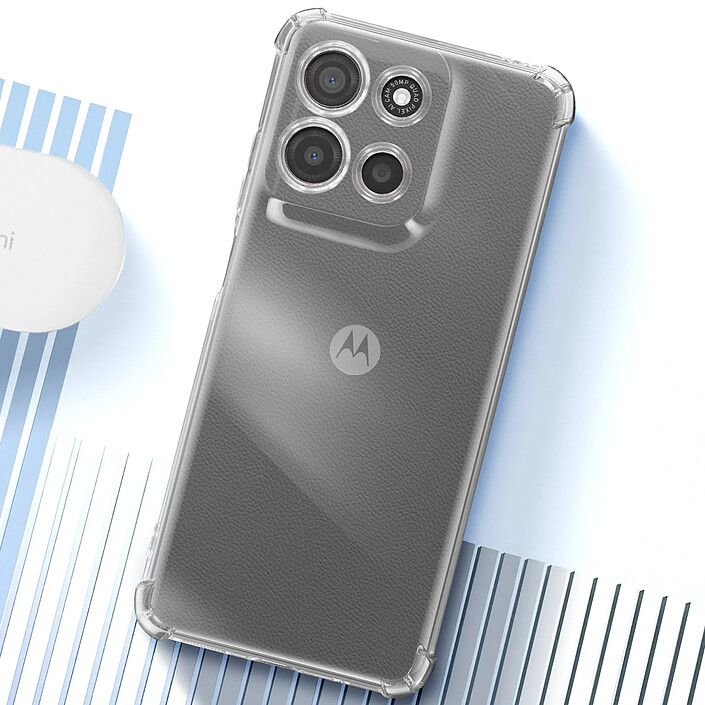 Avis Mayaxess Coque pour Moto G17 / G17 Power Protection Antichoc avec Coins Renforcé Transparent