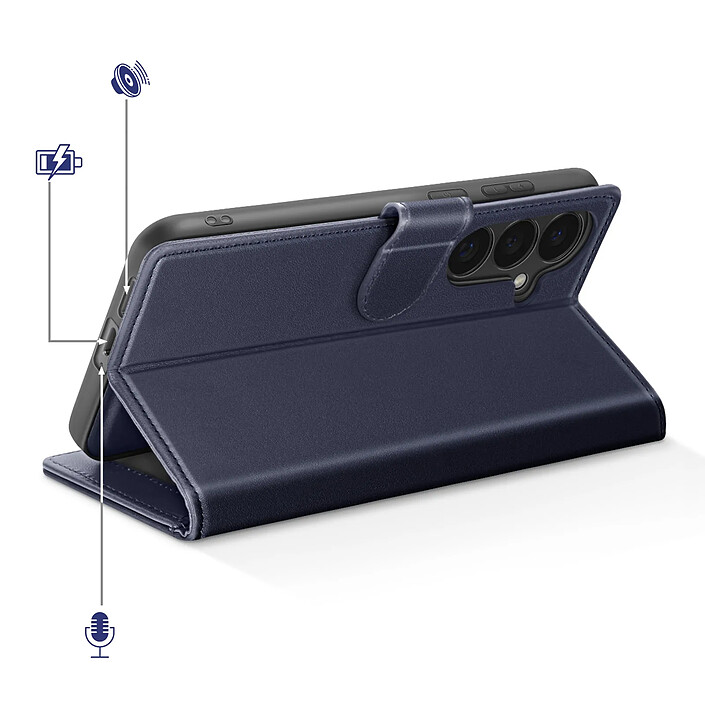 Avis Mayaxess Étui Portefeuille 2 en 1 pour Galaxy S26 Plus avec Coque Détachable Bleu nuit