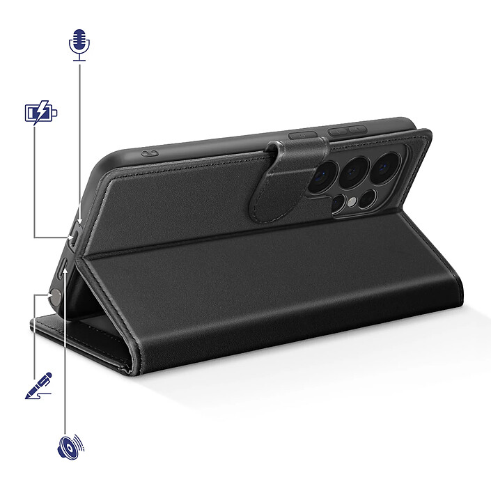 Avis Mayaxess Étui Portefeuille 2 en 1 pour Galaxy S26 Ultra avec Coque Détachable Noir
