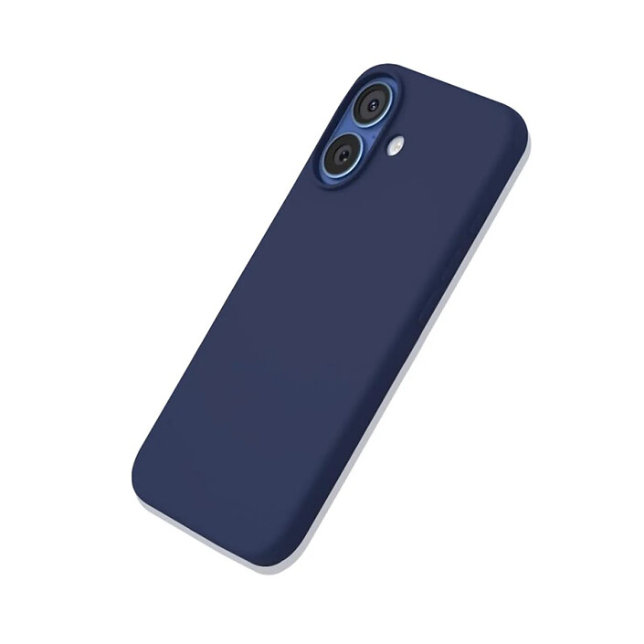 Avis Evetane Coque iPhone 17 Silicone liquide Bleue + 2 Vitres en Verre trempé Protection écran Antichocs