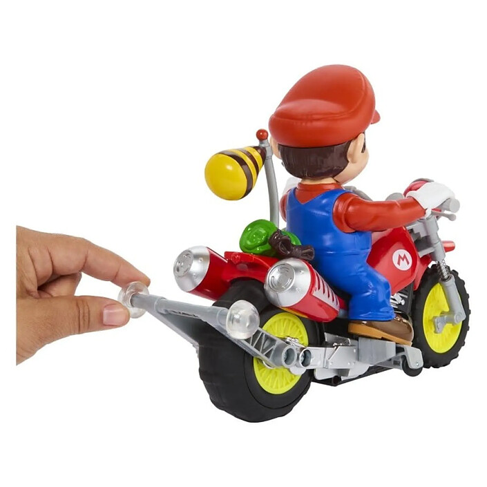 Avis Super Mario Galaxy, le film - véhicule radiocommandé Hot Wheels Mario Wheelie Motocross