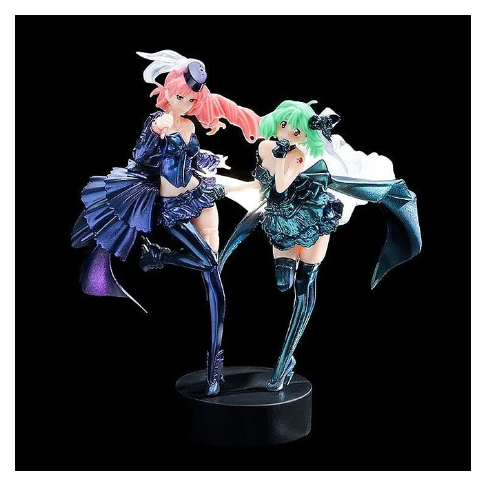 Macross Frontier - Maquette PLAMAX MF-98: minimum factory Fighter Nose Collection YF-29 GALAXY SET 34 cm pas cher