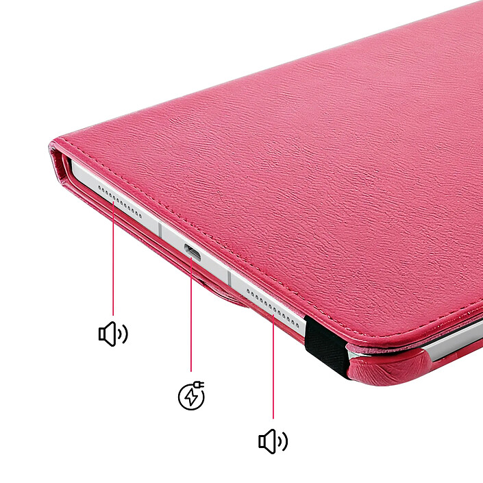 Acheter Avizar Étui Intégrale pour iPad 11 2025 / iPad 10 2022 avec Support Orientation 360° Rose