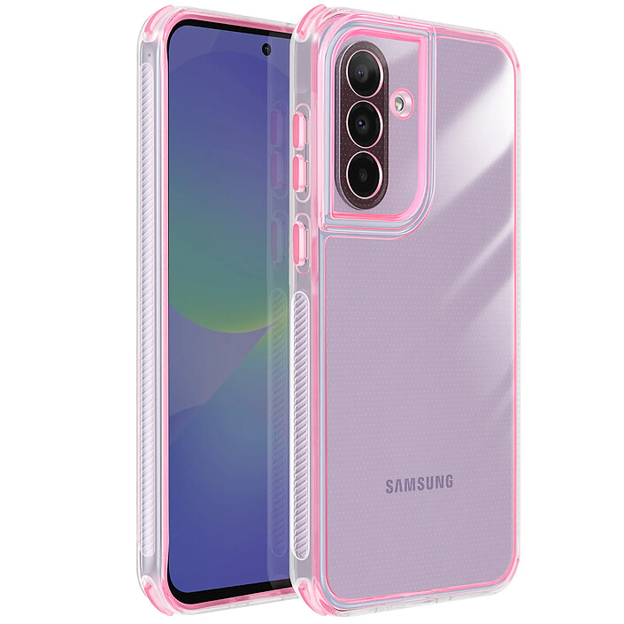 Avizar Coque pour Galaxy A37 Renforcée Conception Bi-Matière Texturé Antidérapants
