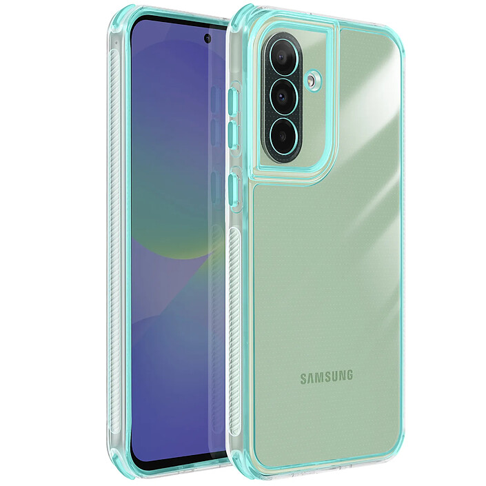 Avizar Coque pour Galaxy A37 Renforcée Conception Bi-Matière Texturé Antidérapants