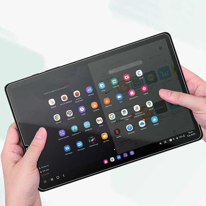 Acheter Bestsuit Protection d'Écran pour Galaxy Tab S11 en Verre Flexible Incassable 3D Antichoc Transparent