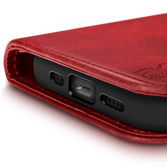 Avizar Étui Portefeuille pour iPhone 17e Motif Chaton avec Fonction Support pas cher