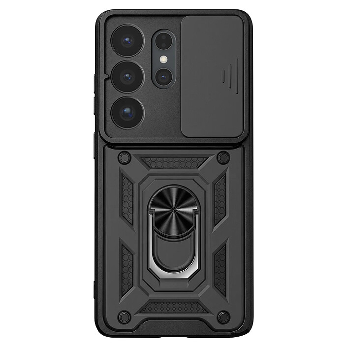 Avizar Coque pour Galaxy S26 Ultra avec Bague Support et Cache Caméra Coulissant