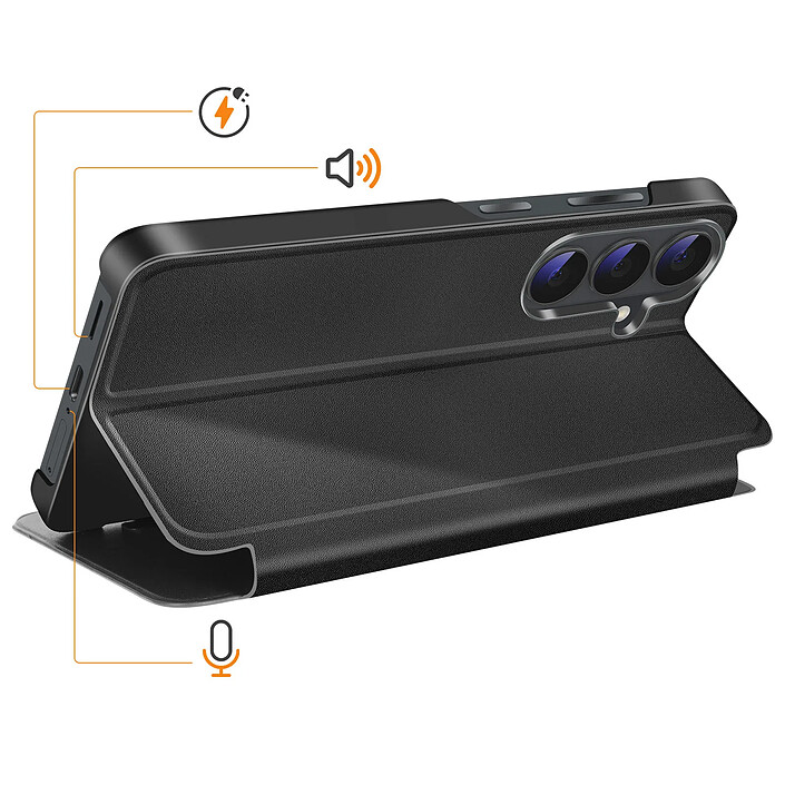 Acheter Avizar Étui Clapet pour Galaxy S26 Conception Bi-Matière avec Fonction Support
