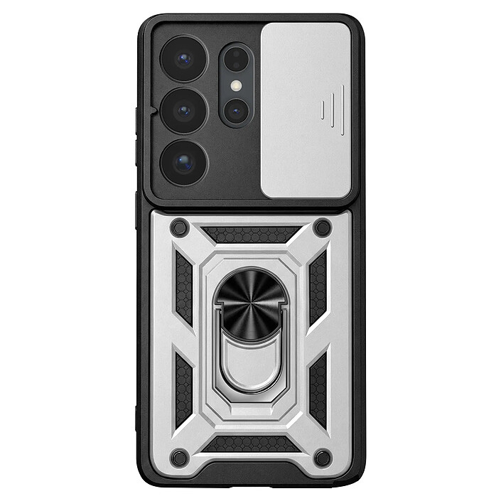 Avizar Coque pour Galaxy S26 Ultra avec Bague Support et Cache Caméra Coulissant