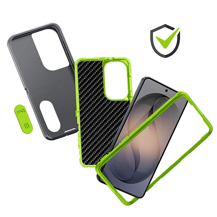 Avizar Coque Renforcée pour Galaxy S26 Plus Tri-matière avec Béquille Intégrée pas cher