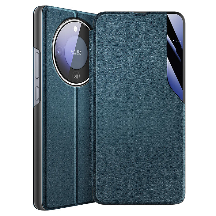 Avizar Étui Clapet pour Honor Magic 8 Lite Conception Bi-Matière avec Fonction Support