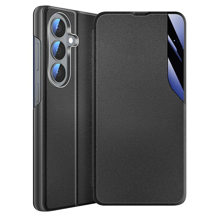 Avizar Étui Clapet pour Galaxy S26 Conception Bi-Matière avec Fonction Support