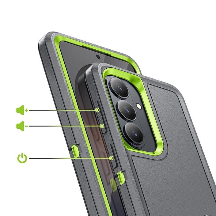 Avis Avizar Coque Renforcée pour Galaxy S26 Plus Tri-matière avec Béquille Intégrée