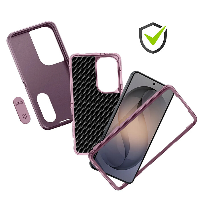 Avizar Coque Renforcée pour Galaxy S26 Plus Tri-matière avec Béquille Intégrée pas cher