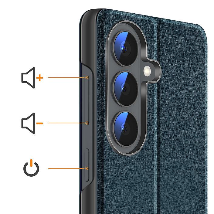 Avis Avizar Étui Clapet pour Galaxy S26 Conception Bi-Matière avec Fonction Support