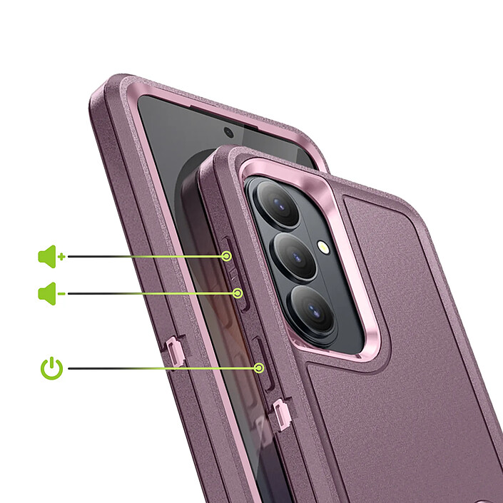 Avis Avizar Coque Renforcée pour Galaxy S26 Plus Tri-matière avec Béquille Intégrée