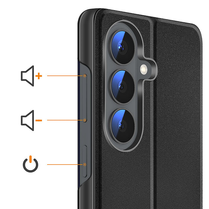 Avis Avizar Étui Clapet pour Galaxy S26 Conception Bi-Matière avec Fonction Support