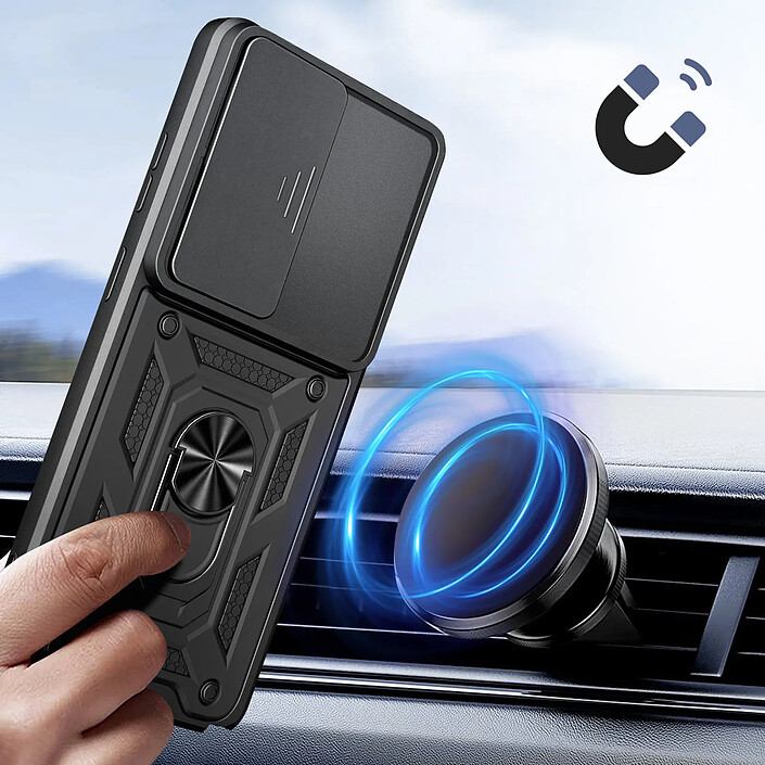 Avizar Coque pour Galaxy S26 Ultra avec Bague Support et Cache Caméra Coulissant pas cher