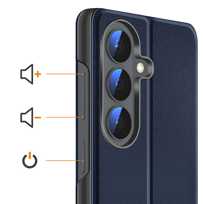 Avis Avizar Étui Clapet pour Galaxy S26 Conception Bi-Matière avec Fonction Support