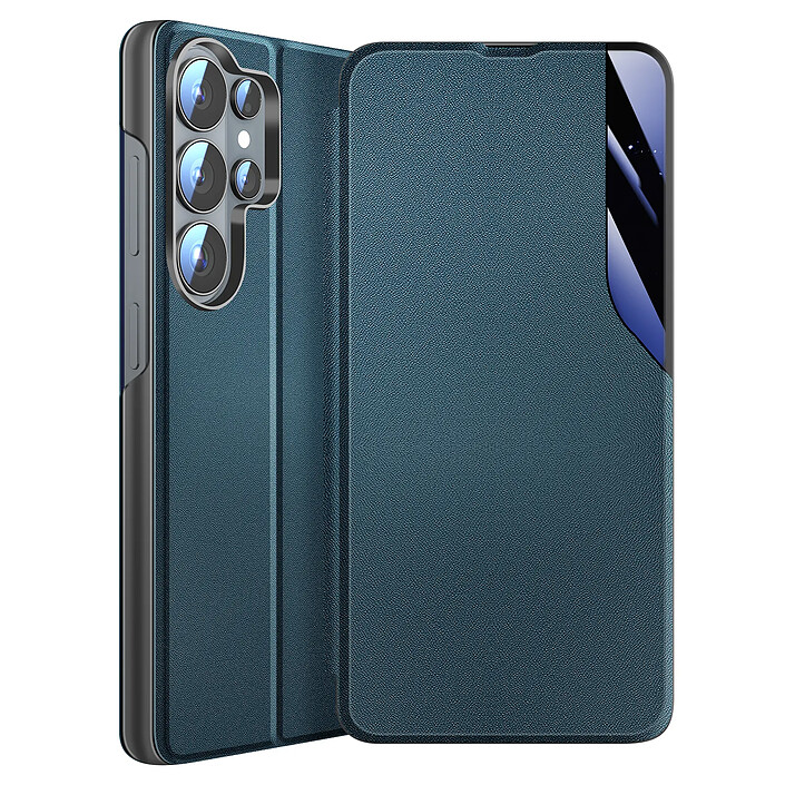 Avizar Étui Clapet pour Galaxy S26 Ultra Conception Bi-Matière avec Fonction Support