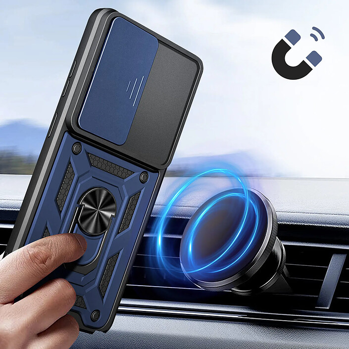 Avizar Coque pour Galaxy S26 Ultra avec Bague Support et Cache Caméra Coulissant pas cher