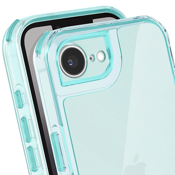 Acheter Avizar Coque pour iPhone 17e Renforcée Conception Bi-Matière Texturé Antidérapants Vert