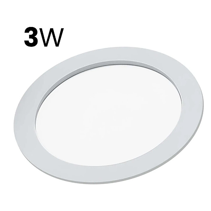 Avizar Panneau LED 3W Encastrable Format Rond 16.7cm 50000 Heures pas cher