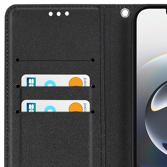 Avis Avizar Étui Portefeuille pour iPhone 17e Motif Panda avec Support et Dragonne Blanc / Noir