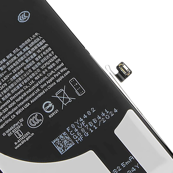 Acheter Apple Batterie pour iPhone 12 / iPhone 12 Pro Capacité 2815mAh Modèle 661-17920 Noir