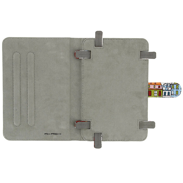 akashi Housse Folio Protection Tablette 7 à 8 pouces - Etui Akashi Paris dessiné pas cher