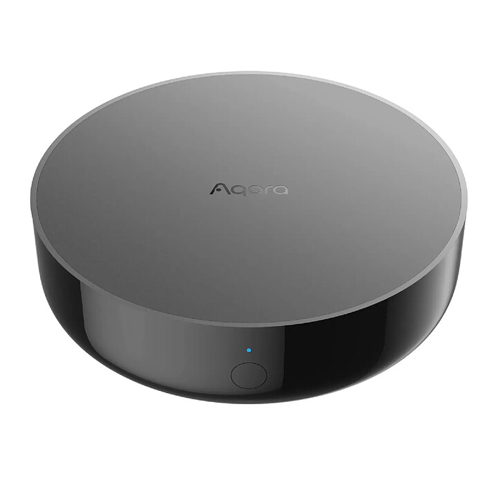 Aqara Hub Domotique M200 Wi-Fi 6 Multi-Protocole Zigbee avec Contrôle Infrarouge Noir