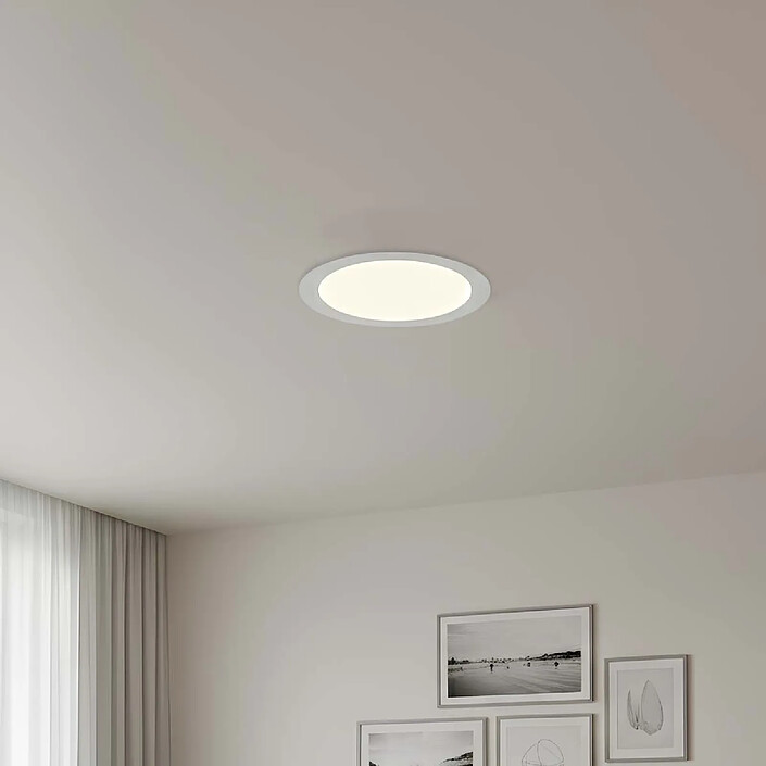 Avis Avizar Panneau LED 12W Encastrable Format Rond 16.7cm 50000 Heures